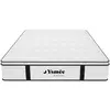Image de Matelas classique polyester blanc 180 x 200 (super king size bed)
