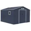 Image de Cabane de jardin acier gris anthracite