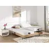 Image de Matelas classique tissu bambou blanc 80 x 200