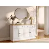 Image de Buffet bois massif blanc