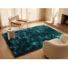Image de Tapis de salon polyester vert émeraude 160x230 cm