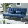 Image de Canap © convertible polyester 3 places bleu