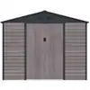 Image de Cabane de jardin acier gris anthracite