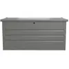 Image de Coffre de jardin acier gris