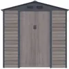 Image de Cabane de jardin acier gris anthracite
