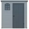 Image de Cabane de jardin gris clair, gris anthracite
