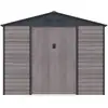 Image de Cabane de jardin acier gris anthracite