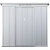 Image de Cabane de jardin acier gris clair