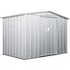 Image de Cabane de jardin acier gris clair
