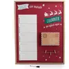 Image de Décoration murale liste noël rouge