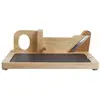 Image de Guillotine saucisson avec plateau en bois beige
