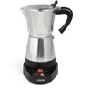 Image de Cafetière italienne électrique argent