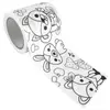 Image de Masking tape large à colorier animaux de la forêt 4,6cmx5m