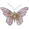 Image de Clip décoratif papillon mauve h10