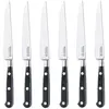 Image de Coffret 6 couteaux steak lame lisse