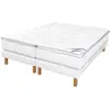 Image de Ensemble matelas ressorts et sommier tapissier 2 x 80 x 200 cm