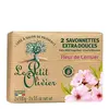 Image de Le Petit Olivier - 2 Savonnettes Extra Douces - Fleur de Cerisier 2 x 100g