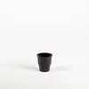 Image de Le Picardie Noir brillant - Tasse à café expresso 9cl - (Lot de 6)