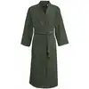 Image de Peignoir mixte kimono en coton eucalyptus m