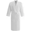 Image de Ppeignoir nid d'abeille mixte blanc s