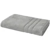 Image de Drap de bain en coton bio gris perle 70x140 cm