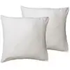 Image de 22 protègeoreillers en coton 200 g/m² blanc 65x65 cm