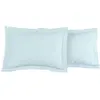 Image de Llot de 2 taies d'oreiller en percale de coto nuage 50x70 cm