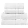 Image de Eensemble de bain 4 pièces 650 g/m² blanc