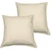 Image de Llot de 2 taies d'oreiller en coton ficelle 65x65 cm