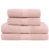 Image de Ensemble de bain 4 pièces en coton poudre