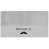 Image de Serviette de toilette en coton gris cendré 50x100 cm