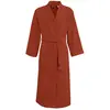 Image de Peignoir mixte kimono en coton terracota l