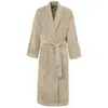 Image de Peignoir éponge homme femme col châle 400 g/m² sable s