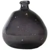 Image de Vase en verre recyclé anthracite 23 cm