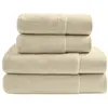 Image de Ensemble de bain 4 pièces en coton peigné zéro twist ficelle