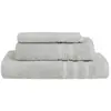 Image de Ensemble de bain 3 pièces en coton/modal gris perle