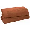 Image de Llot de 2 draps de bain 500 g/m² auburn 70x130 cm