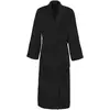 Image de Peignoir de bain mixte col châle en coton 420 g/m² noir xl