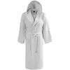 Image de Ppeignoir mixte à capuche uni 420 g/m² blanc xxl