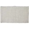 Image de Ttapis d'intérieur ou salle de bain en nid d' blanc cassé 60x100 cm