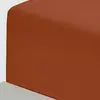 Image de Drap housse flanelle coton bonnet 30 cm auburn 80x200 cm