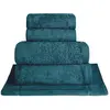 Image de Eensemble de bain avec tapis 5 pièces denim