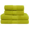 Image de Ensemble de bain 4 pièces en coton citronelle