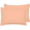 Image de Llot de 2 taies d'oreiller en coton petale 50x70 cm