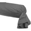 Image de Taie de traversin en percale galet 45x185 cm