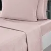 Image de Ddrap plat en percale de coton poudre 180x290 cm