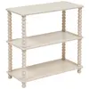 Image de Étagère 2 étagères beige 75x75x34cm