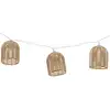 Image de Guirlande led extérieure polypropylène naturel 80x300 cm