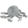Image de Peluche poulpe polyester bleu 22 cm