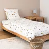 Image de Parure de couette 100% coton 57 fils imprimée 140x200cm 1 taie